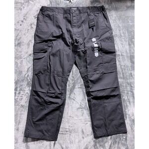 NWT LAPG Core Cargo Pants Men's 44x30 Charcoal Grey Tactical Ripstop BTP9001